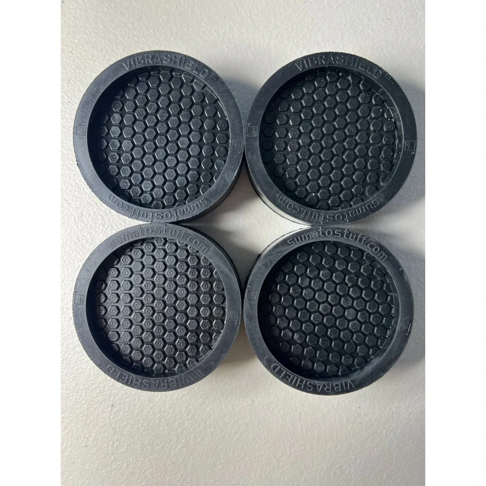 Sumato Stuff VibraShield Anti Vibration Washer Dryer Pads Set of 4 HexaGrip